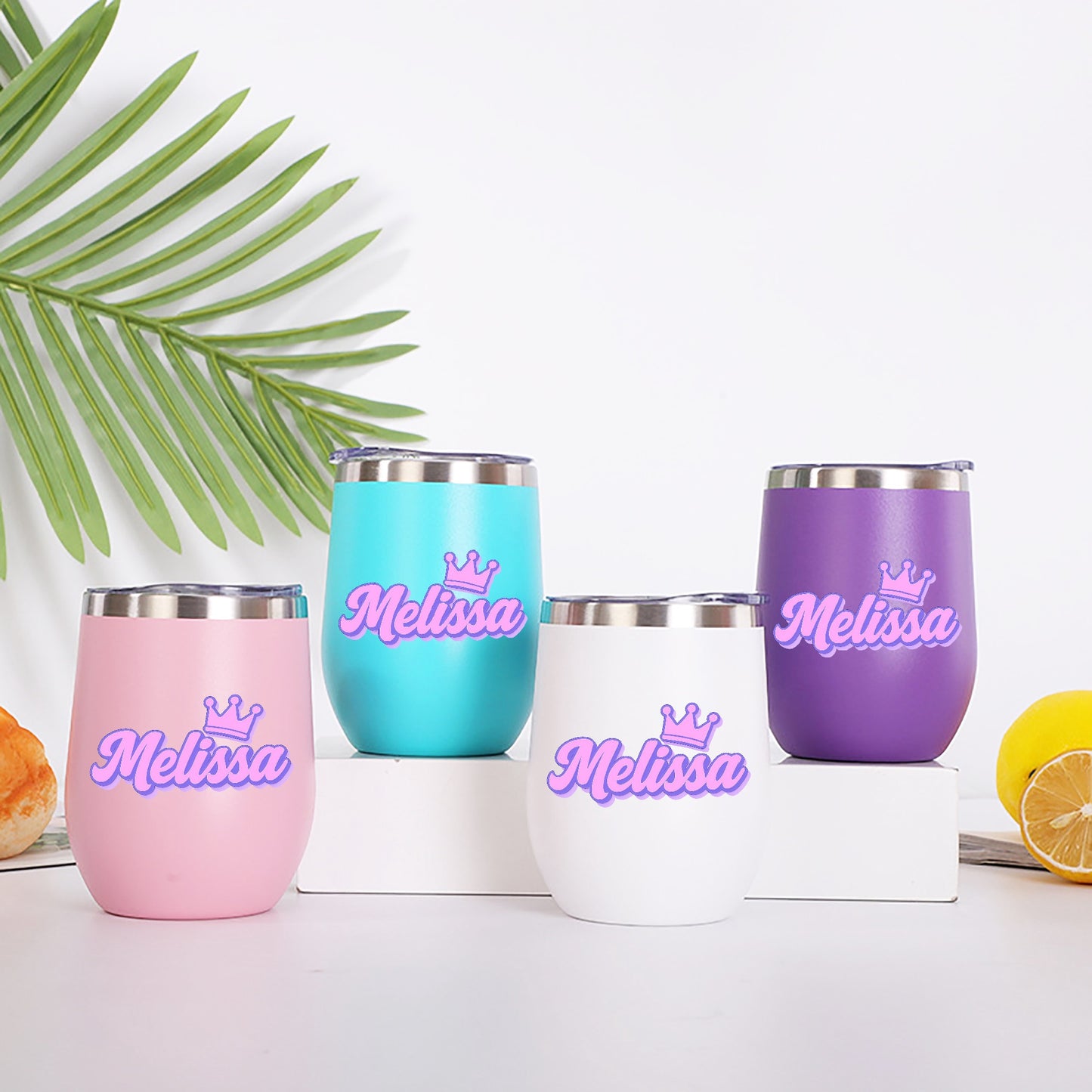Custom Name – 355ml Wine Tumbler