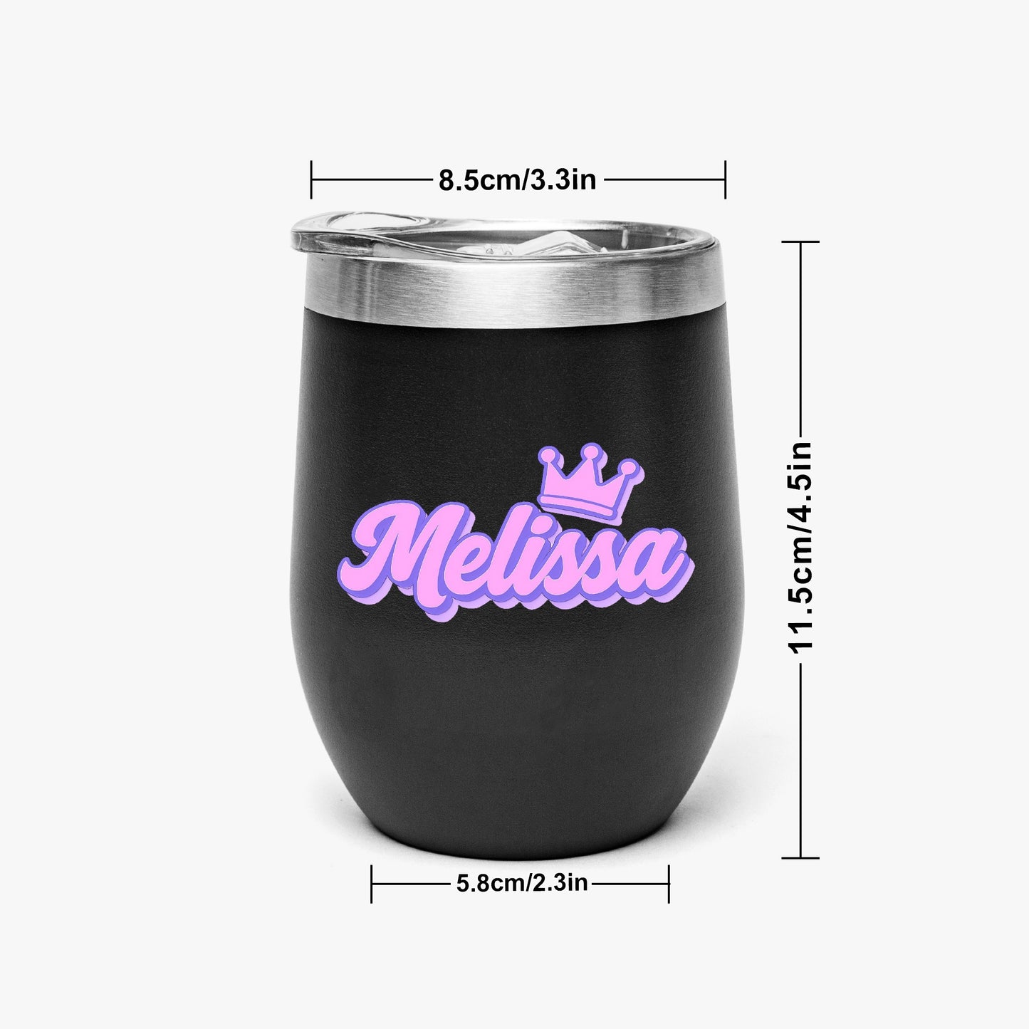 Custom Name – 355ml Wine Tumbler