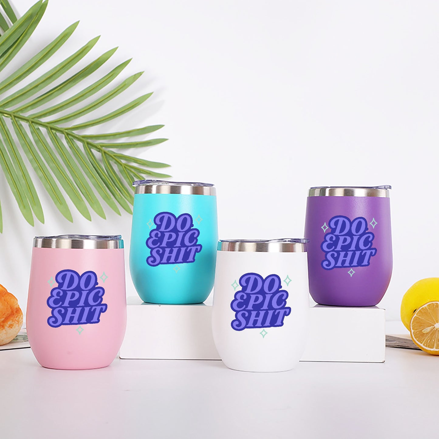 Do Epic Shit – 355ml Wine Tumbler