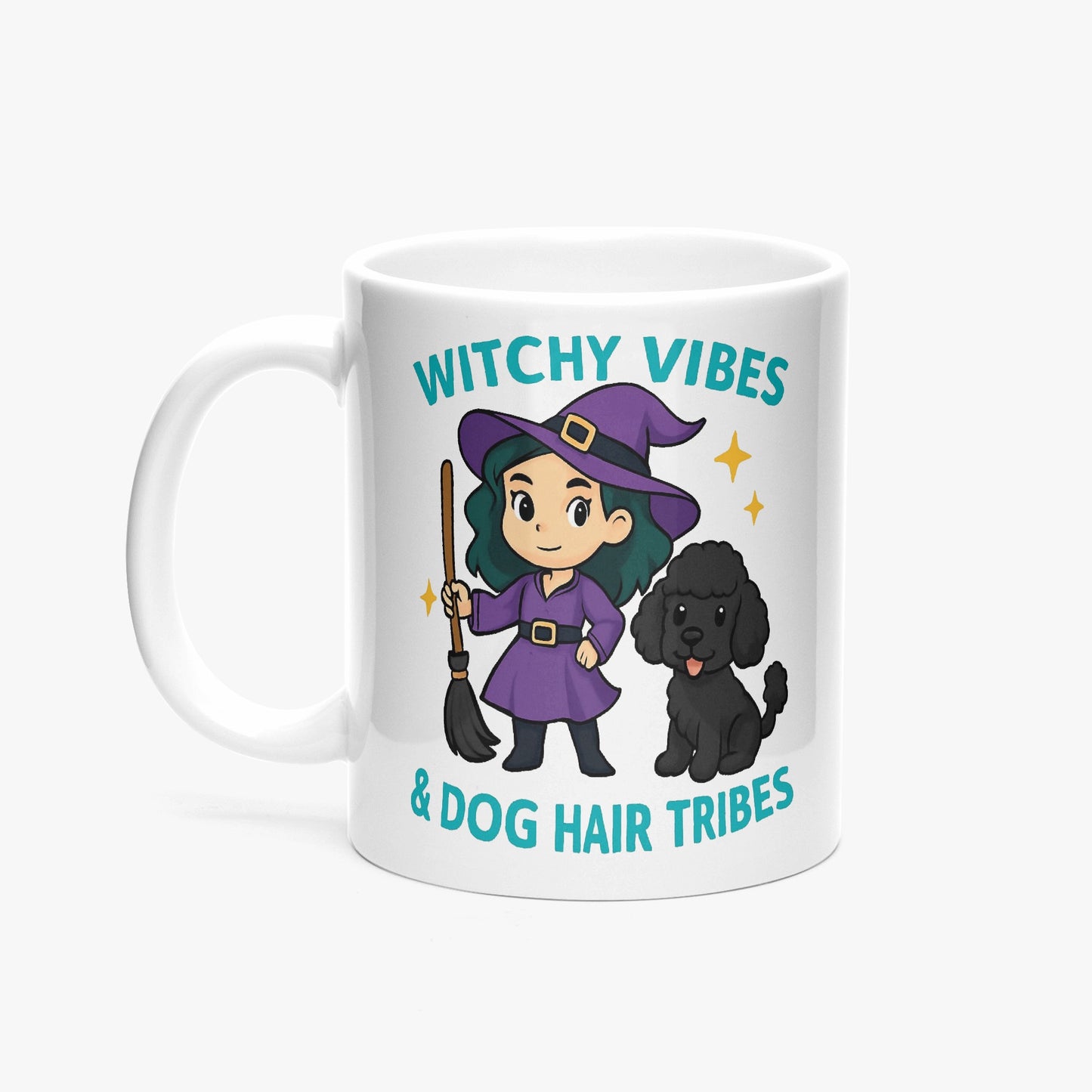 Witchy Vibes and Dog Hair Tribe – 325 Ceramic Mug
